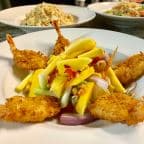 Best Mango Salad with coconut shrimp in Guttenberg, NJ